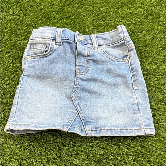 Cat & Jack Toddler Pull On Jean Skirt - Picture 1 of 3